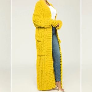 NEW Cable Knit Cardigan